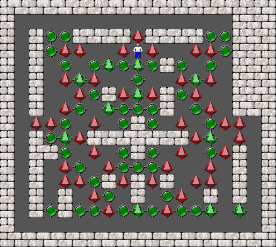 Сокобан Bugs509 collection уровень 366